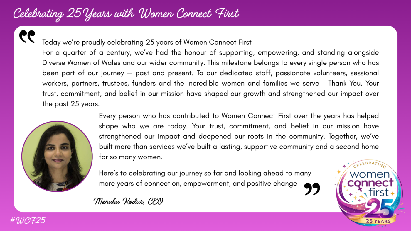 A message from Menaka, our CEO