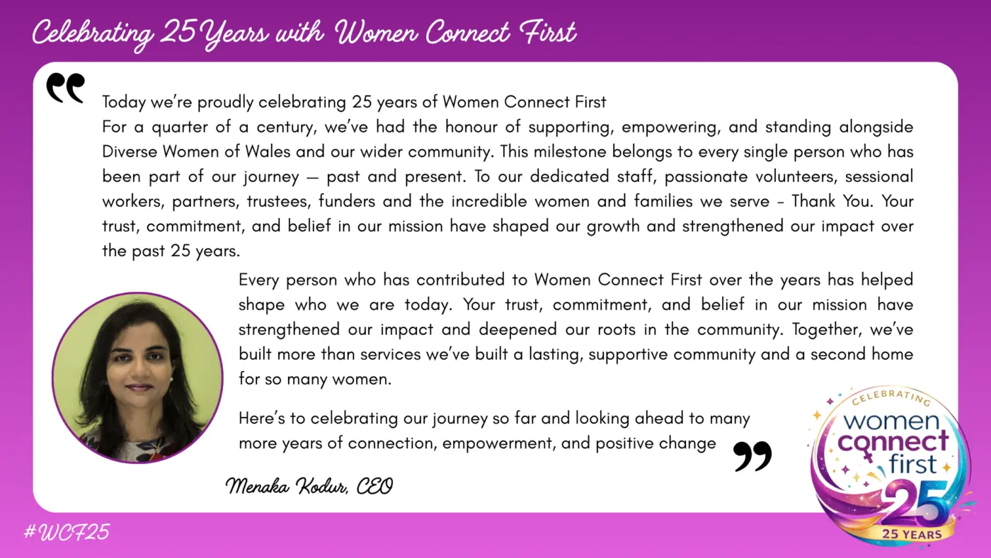 A message from Menaka, our CEO